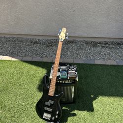 Bass guitar & Amp Set Up