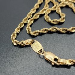 Michael anthony 14k gold rope deals chain