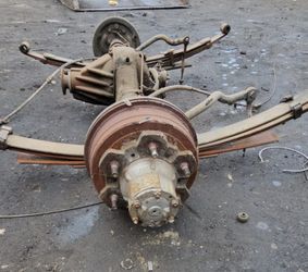 Toyota Dually Differential And Suspension