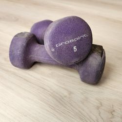 Set Of 5lb Weights
