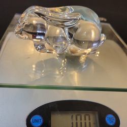Lead Crystal Rabbit 