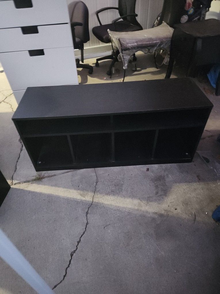 TV Stand Great Condition And A Set Of Cubbie Square Shelves Two Of Them For 5 Bucks Each