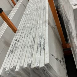 Bianco Aura 108x26” Quartz Countertop | Discount Sale!