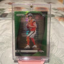 2024 Bo Nix Green Pulsar Prizm Rookie Card🔥