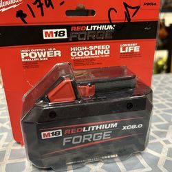 Milwaukee m18 battery 8.0 ah forge )$170