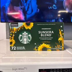 Starbucks Sunsera Blend K‑Cup Pods (72 count)