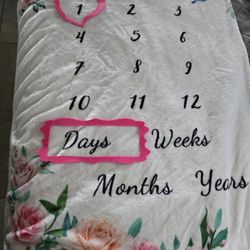 Baby Calendar Blanket