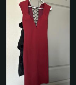 Red dress