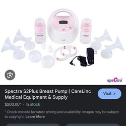 spectra s2 pump