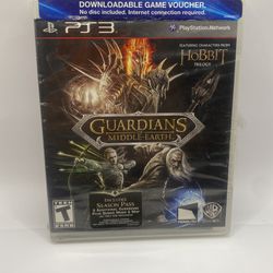 Guardians of Middle-Earth HOBBIT LOTR CHARACTERS (PS3) complete New CIB SEALED