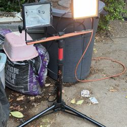 Halogen Work Lites,one Is Dead,S.W.Arl.