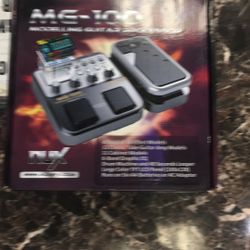 Nux MG-100 Guitar Modeling Pedal