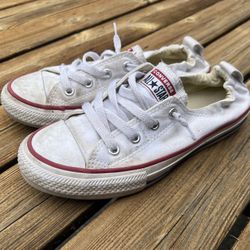 Converse All-Star Docksider, White, Size 4