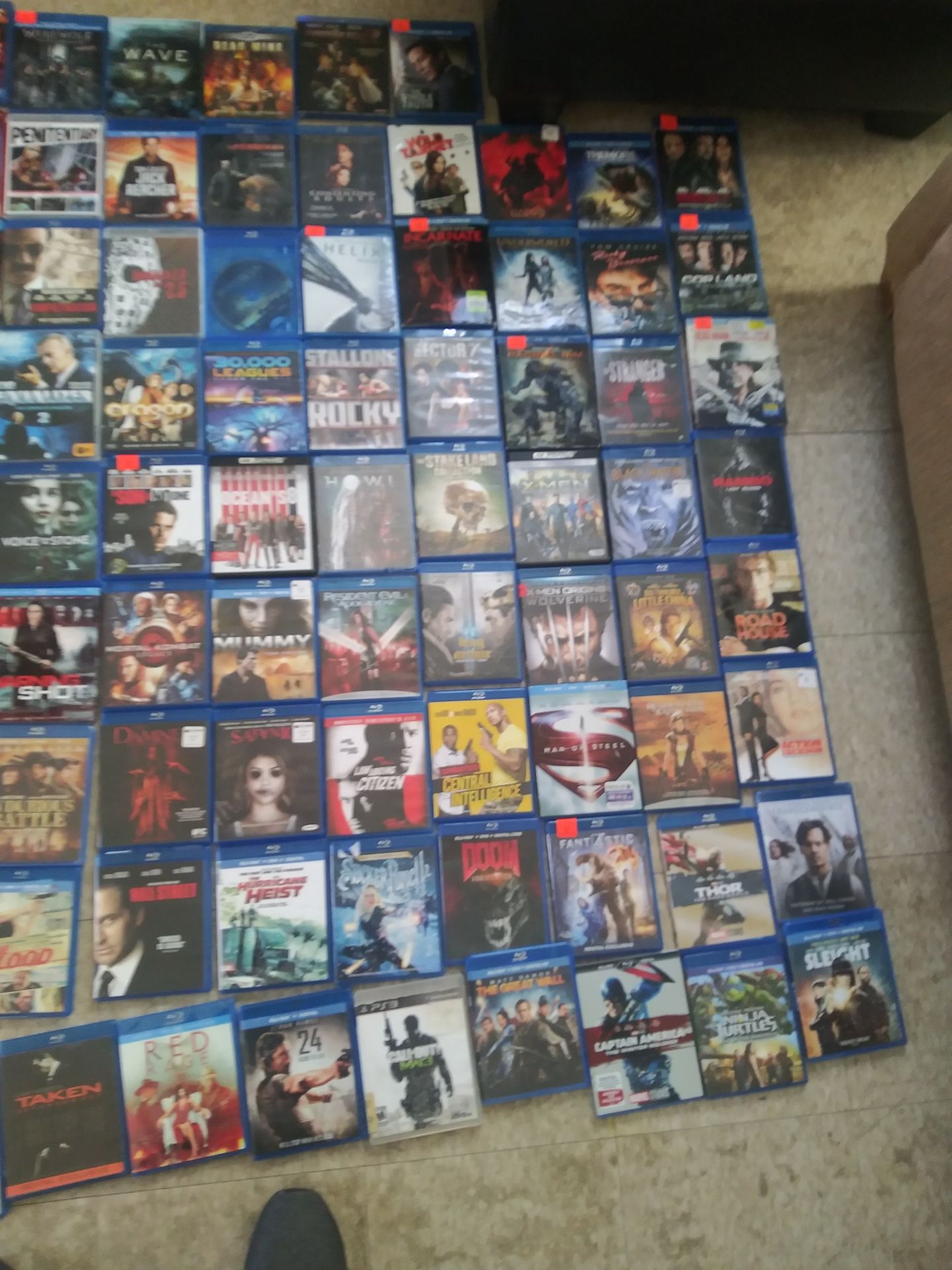DVD’s/Vhs’s