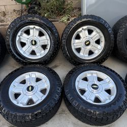 18” z71 Silverado wheels