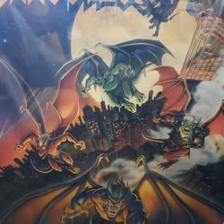 Vintage gargoyles stone warriors poster Still In Plastic