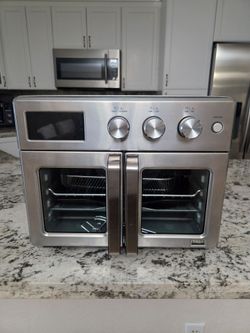 Bella Pro Series 12-in-1 French Door Air Fryer Toaster Oven – 33 Qt