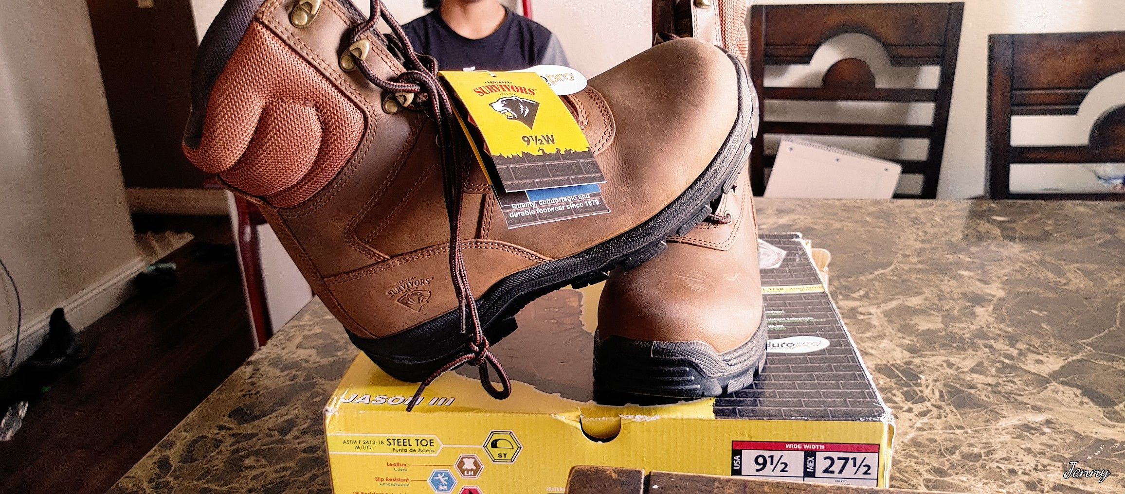 Herman Survivors Jason III Steel Toe Men size