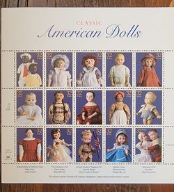 US Postage 7 sheets Unused