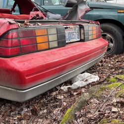 Z 28 Rear Bumper And Tail Lights