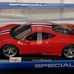 Maisto 1/18 Ferrari 458 speciale Special Edition