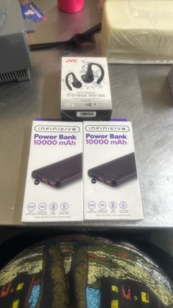 Headphones And Power Banks