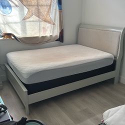 Gray Double Bed