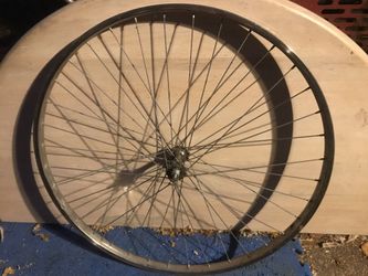 26 1 3/8 front and rear wheel for ten speed