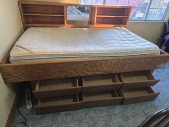 Queen bed