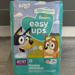 Pampers Easy Ups Size 4T-5T (18 Count)