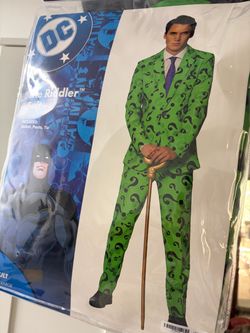 Riddler Suit  XL ( Not used open box )