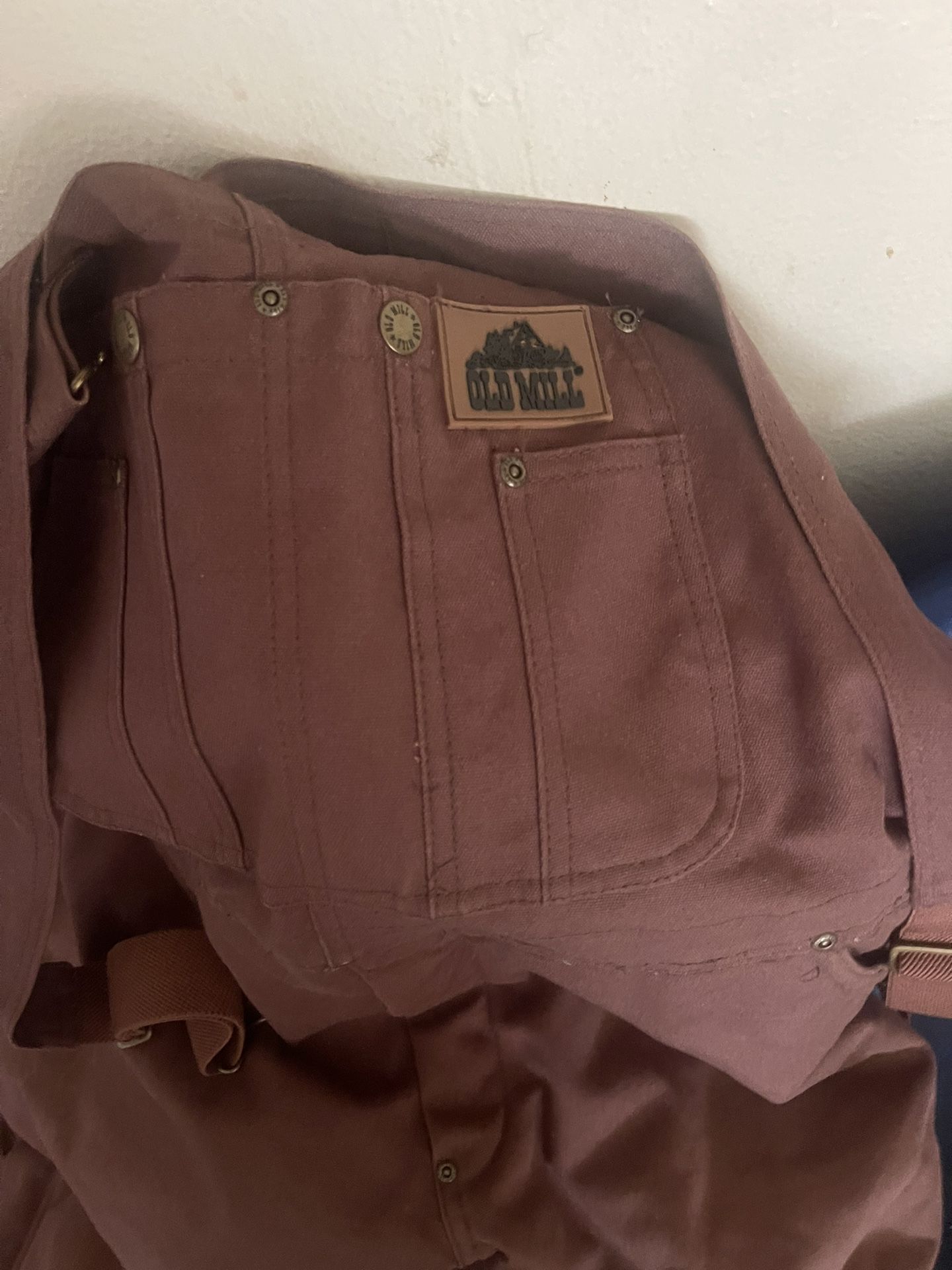Old Mill Insulated Overalls Size Large