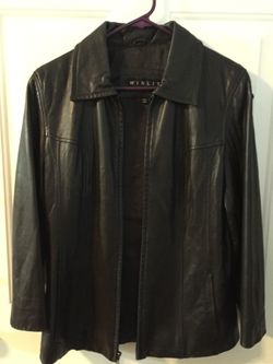 Women’s Black Leather Jacket