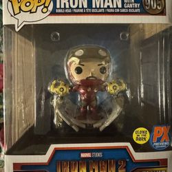 Iron Man with Gantry Glow in the Dark Funko