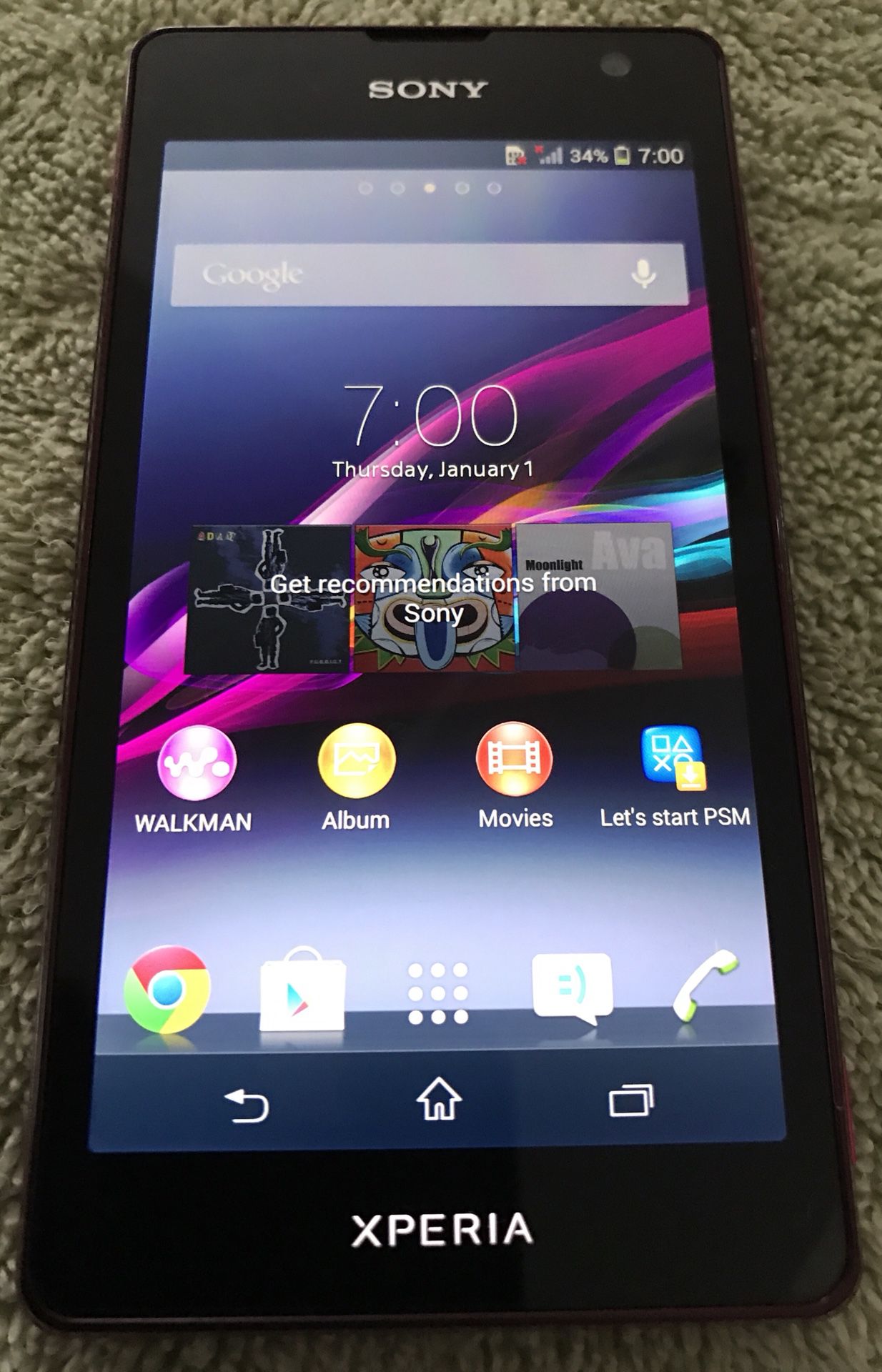 Sony Xperia LT29i Factory Unlocked for any GSM network