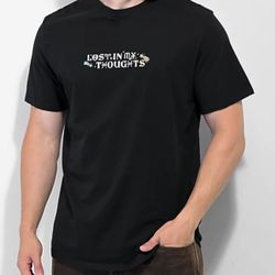 Vitriol Lost In my Thoughts Graphic Tee Mens Size XL