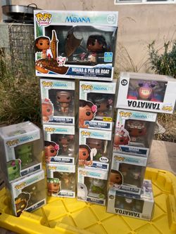 Moana Funko Pop Collection FIRM $150
