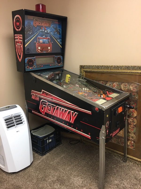 The Getaway pinball machine
