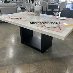 Genuine Marble Dining Table Brand New In Box