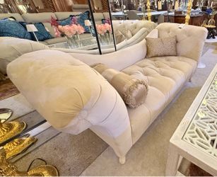 Vintage Beigh Settee Sofa - 20% OFF OFFER!!!