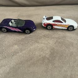 2 Vintage 1994 Matchbox Cars - Details In Description 