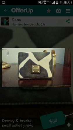 Dooney & Bourke wallet!!