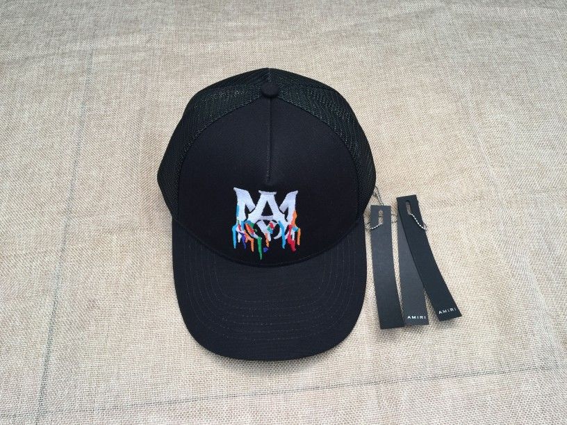 AMIRI Embroidery Big M Black Hat