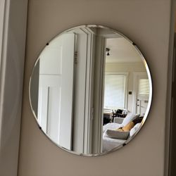 Vintage Circle Mirror