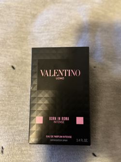 VALENTINO UOMO BORN IN ROMA INTENSE 100 ml EAU DE PARFUM INTENSE VAPORISATEUR SPRAY 3.4 FL.OZ.