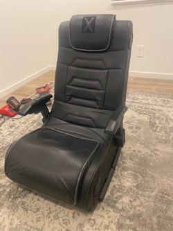 X rocker foldable gaming chair with speakers