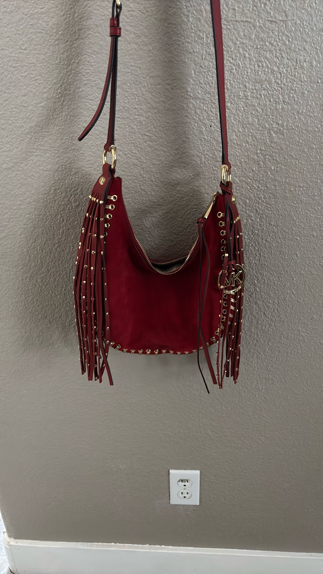 Michael Kors Suede Leather Bag