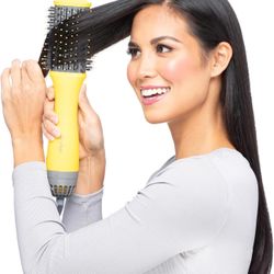 Drybar The Double Shot Oval Blow-Dryer, lightweight, Yellow