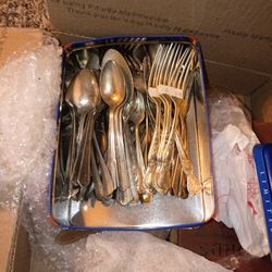 Lot Of Antique Silver 
