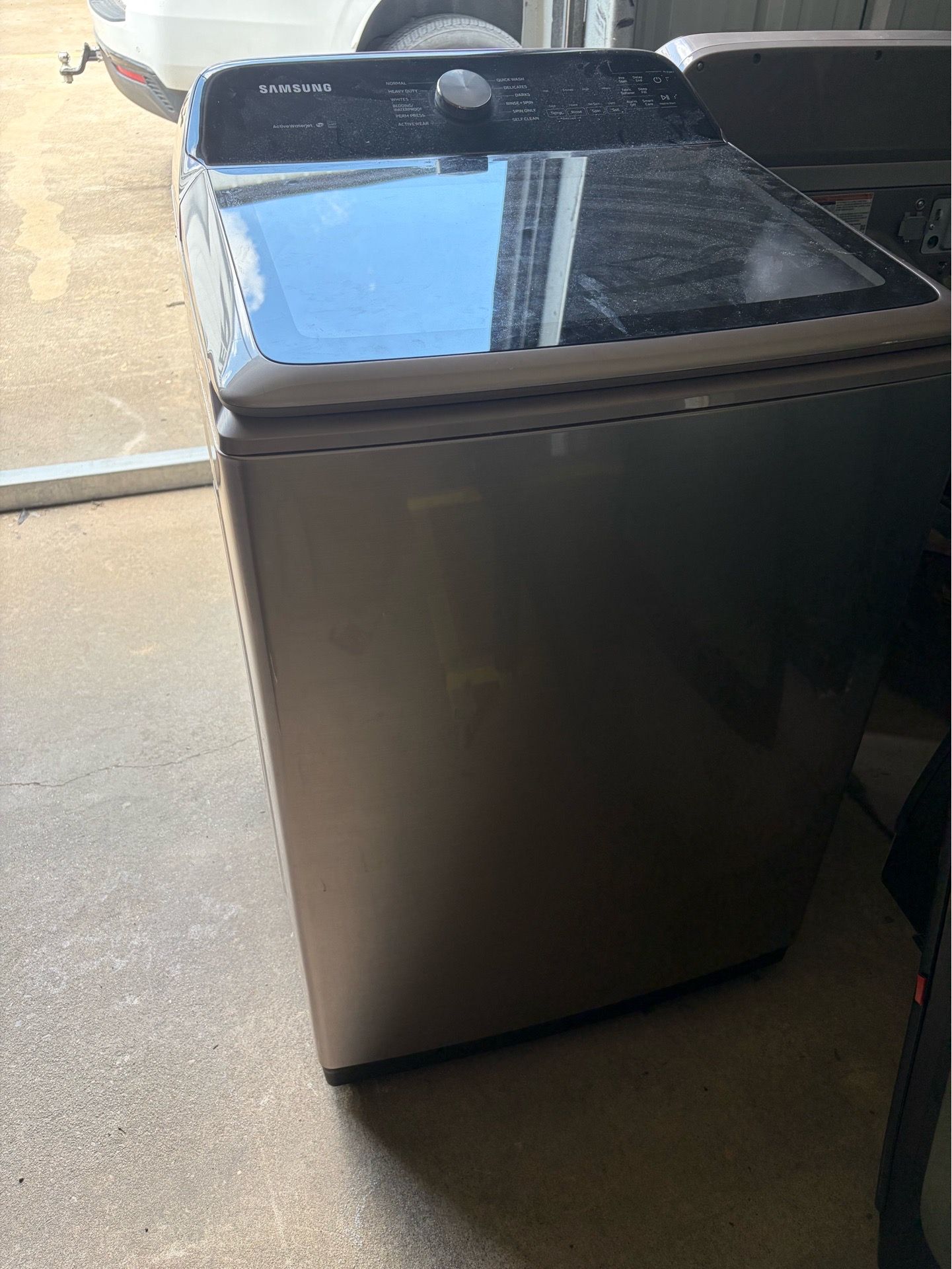 Washer and dryer